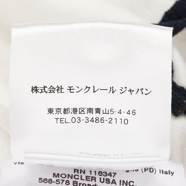 モンクレール ノースリーブ 花プリント ミニワンピース サイズ：38 310936810100 53286 オフホワイト マルチカラー ナイロン レーヨン レディース MONCLER 【中古】
