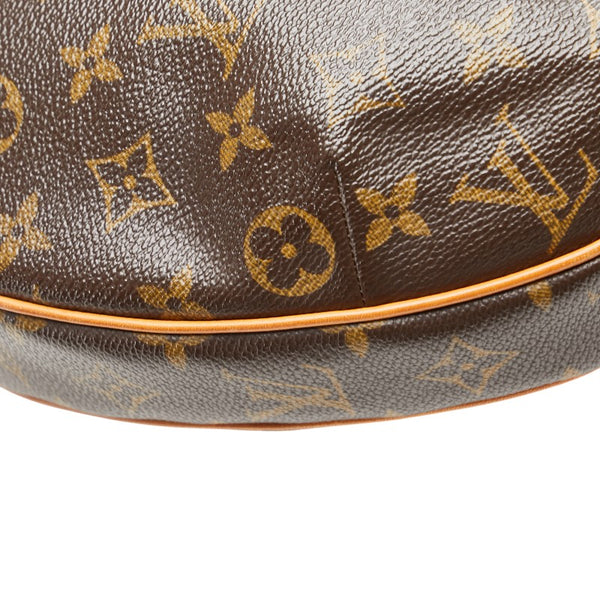 ルイ ヴィトン モノグラム クロワッサンGM ワンショルダーバッグ M51511 ブラウン PVC レザー レディース LOUIS VUITTON 【中古】
