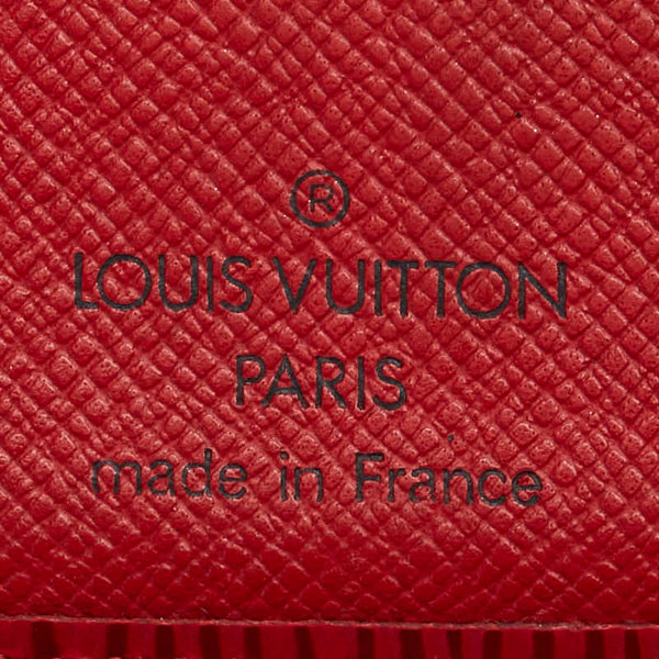 ルイ ヴィトン エピ ポルトフォイユ ヴィエノワ 二つ折り財布 M63247 カスティリアンレッド レザー レディース LOUIS VUITTON 【中古】