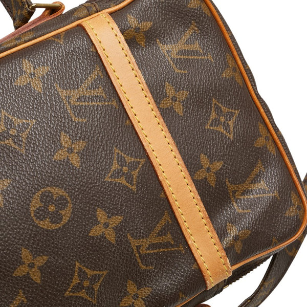 ルイ ヴィトン モノグラム ダヌーブ 斜め掛け ショルダーバッグ M45266 ブラウン PVC レザー レディース LOUIS VUITTON 【中古】