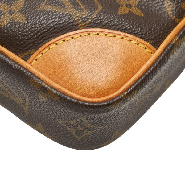 ルイ ヴィトン モノグラム ダヌーブ 斜め掛け ショルダーバッグ M45266 ブラウン PVC レザー レディース LOUIS VUITTON 【中古】