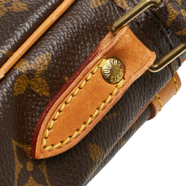 ルイ ヴィトン モノグラム ダヌーブ 斜め掛け ショルダーバッグ M45266 ブラウン PVC レザー レディース LOUIS VUITTON 【中古】