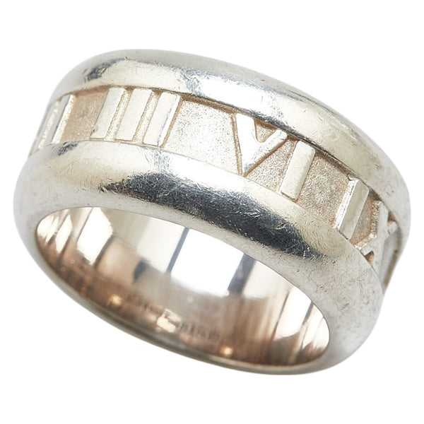 ティファニー アトラス リング 指輪 SV925 シルバー レディース TIFFANY&Co. 【中古】