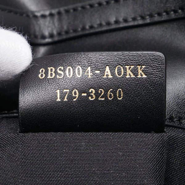 フェンディ チェーンウォレット ショルダーバッグ 8BS004 ブラック カーフレザー レディース FENDI 【中古】