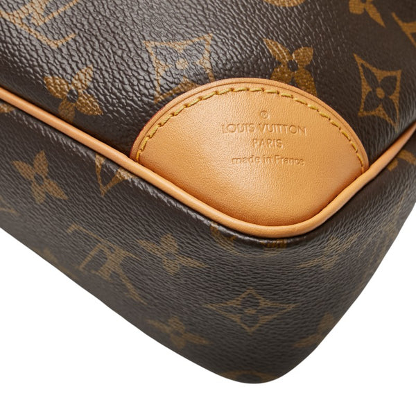 ルイ ヴィトン モノグラム オデオンNM PM 斜め掛け ショルダーバッグ M45354 ブラウン PVC レザー レディース LOUIS VUITTON 【中古】