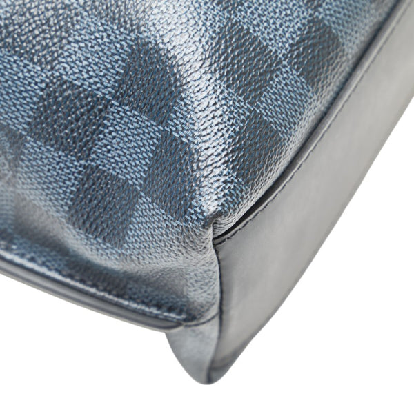 ルイ ヴィトン ダミエコバルト カバジュール トートバッグ ショルダーバッグ 2WAY N42223 ネイビー PVC レザー メンズ LOUIS VUITTON 【中古】