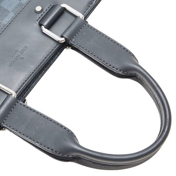 ルイ ヴィトン ダミエコバルト カバジュール トートバッグ ショルダーバッグ 2WAY N42223 ネイビー PVC レザー メンズ LOUIS VUITTON 【中古】