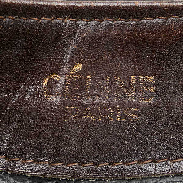 セリーヌ ワンショルダーバッグ ハンドバッグ ブラウン レザー レディース CELINE 【中古】