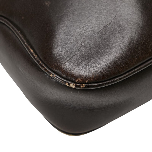 セリーヌ ワンショルダーバッグ ハンドバッグ ブラウン レザー レディース CELINE 【中古】