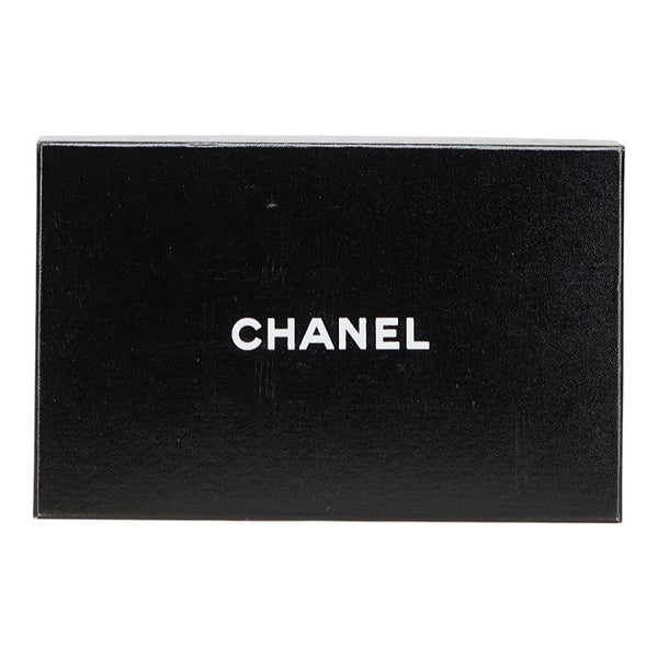 シャネル マトラッセ ココマーク 長財布 ブラック ラムスキン レディース CHANEL 【中古】