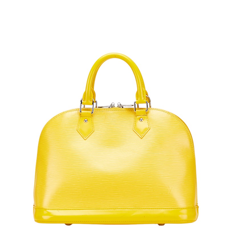 ルイ ヴィトン エピ アルマPM ハンドバッグ M40951 ミモザ イエロー レザー レディース LOUIS VUITTON 【中古】