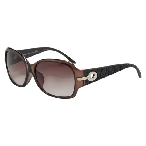 ディオール カナージュ サングラス ブラウン プラスチック レディース Dior 【中古】