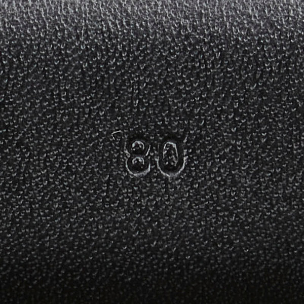 セリーヌ トリオンフ ベルト サイズ：80 ブラック ゴールド レザー メンズ CELINE 【中古】