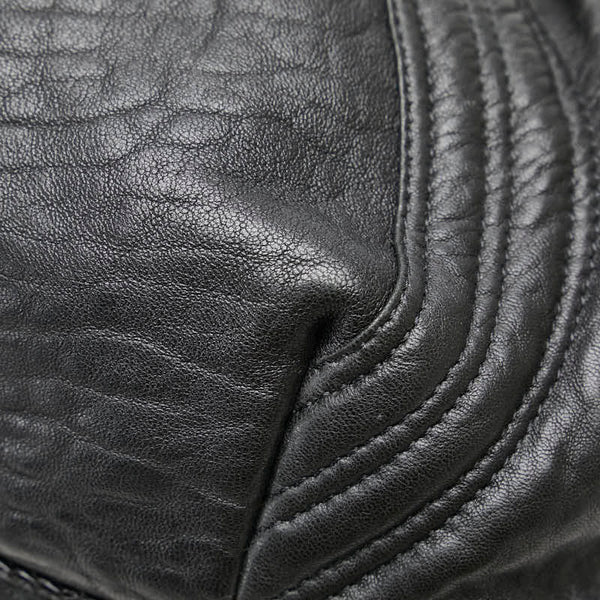 フェンディ ズッカ ミニスパイバッグ ハンドバッグ 8BL078 ブラック レザー レディース FENDI 【中古】