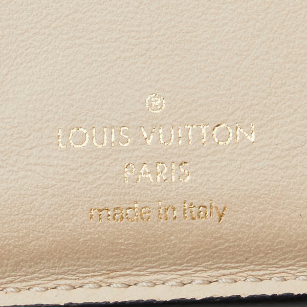 ルイ ヴィトン ポルトフォイユ ポンヌフ コンパクト 三つ折り財布 M80300 ノワール ブラック レザー レディース LOUIS VUITTON 【中古】