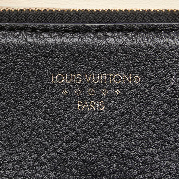 ルイ ヴィトン ポルトフォイユ ポンヌフ コンパクト 三つ折り財布 M80300 ノワール ブラック レザー レディース LOUIS VUITTON 【中古】