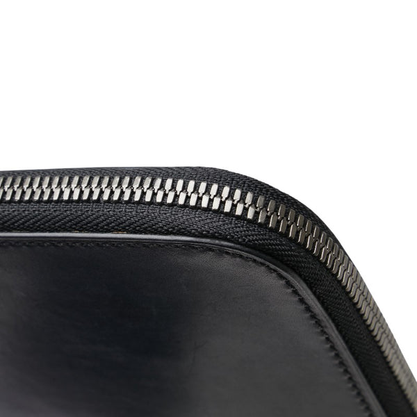ベルルッティ ニノGM クラッチバッグ セカンドバッグ ネイビー レザー メンズ Berluti 【中古】