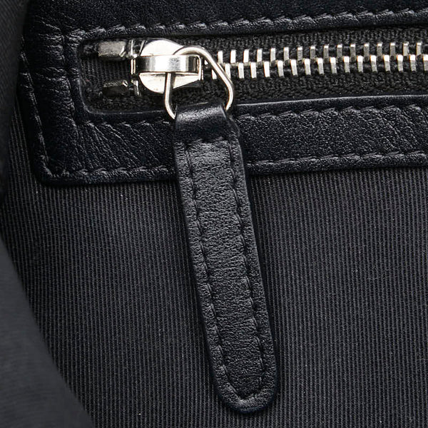 シャネル ココマーク カメリア シルバー金具 クラッチバッグ ブラック ベージュ PVC レディース CHANEL 【中古】