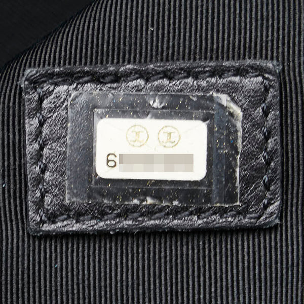 シャネル ココマーク トートバッグ ショルダーバッグ ブラック キャビアスキン レディース CHANEL 【中古】