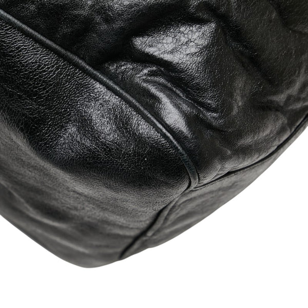 バレンシアガ ザ ツィギー ハンドバッグ ワンショルダーバッグ 2WAY 128523 ブラック レザー メンズ BALENCIAGA 【中古】