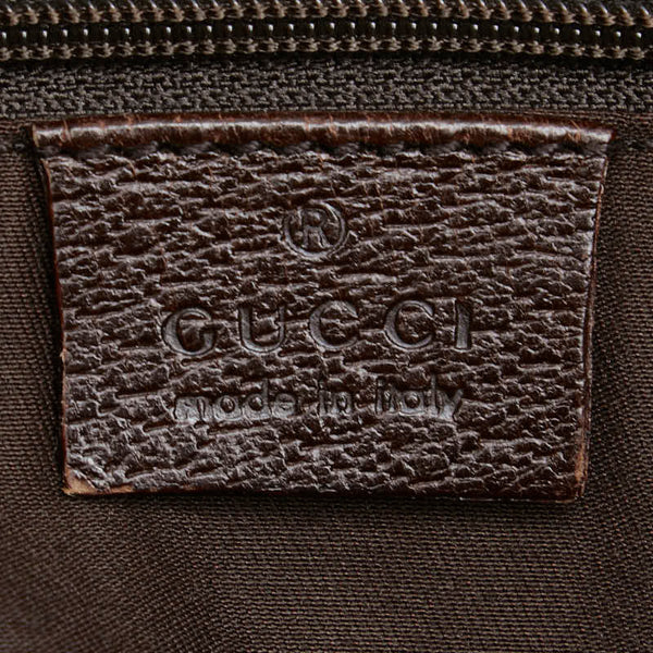 グッチ GGキャンバス ハンドバッグ ミニトートバッグ 120840 ベージュ ブラウン キャンバス レディース GUCCI 【中古】