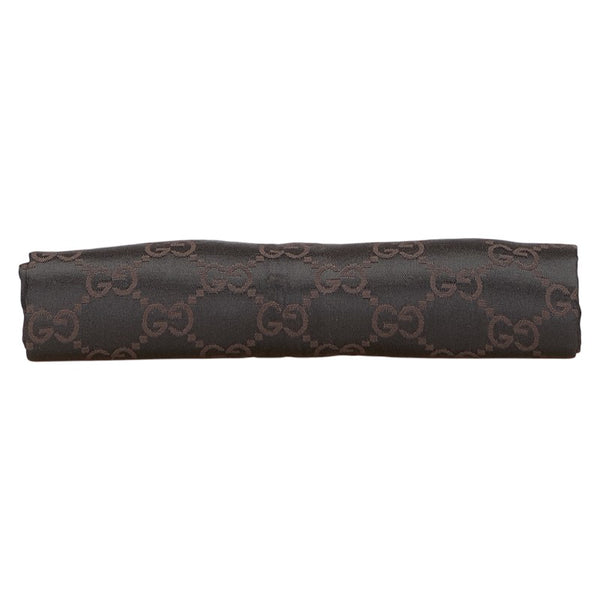 グッチ GGキャンバス ハンドバッグ トートバッグ 73986 ブラウン キャンバス レザー レディース GUCCI 【中古】
