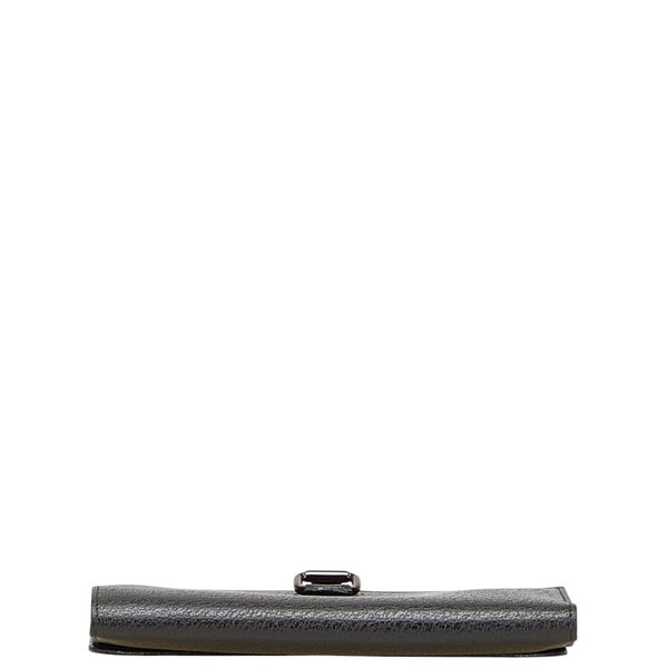 グッチ 長財布 035 1323 ブラック レザー メンズ GUCCI 【中古】
