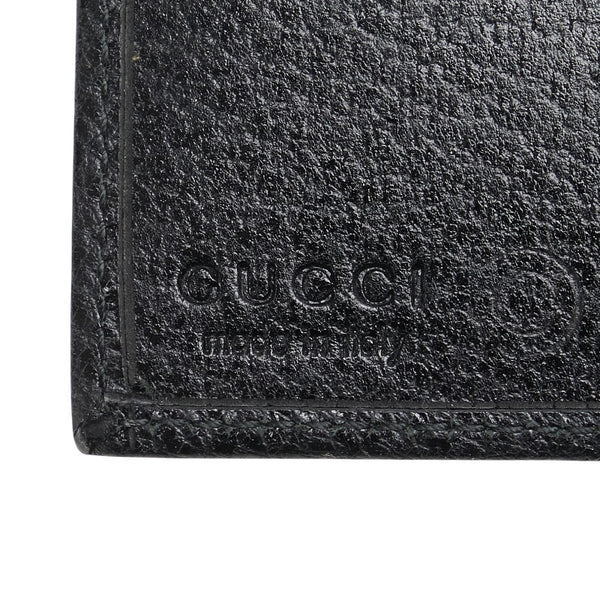 グッチ 長財布 035 1323 ブラック レザー メンズ GUCCI 【中古】