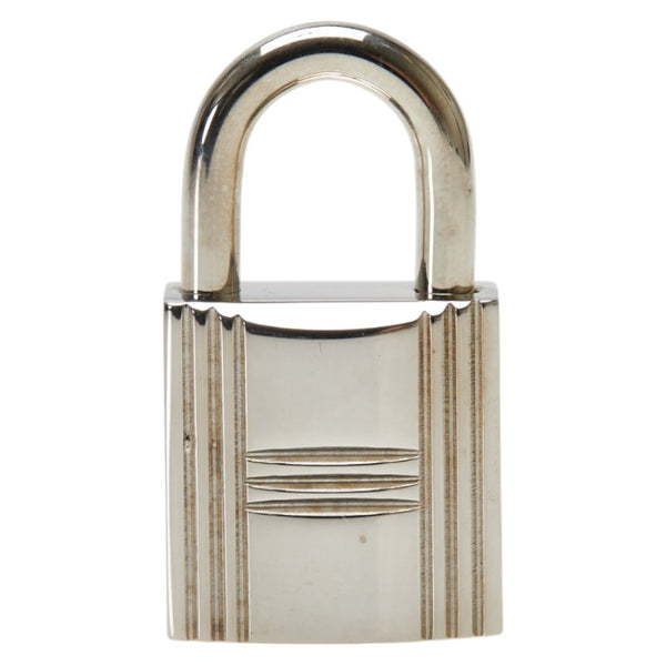 エルメス カデナ 南京錠 シルバー メタル レディース HERMES 【中古】