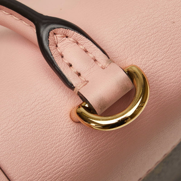ルイ ヴィトン モノグラム ロッキー BB ハンドバッグ ショルダーバッグ 2WAY M44080 ブラウン ピンク PVC レザー レディース LOUIS VUITTON 【中古】