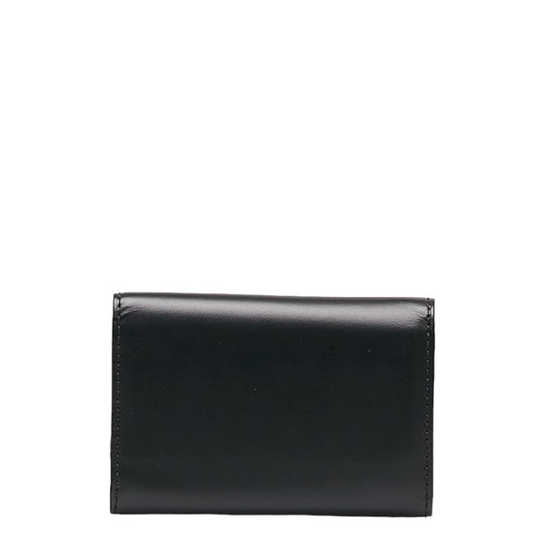 ダンヒル オックスフォード ロゴ ゴールド金具  キーケース 6連 ブラック レザー メンズ Dunhill 【中古】
