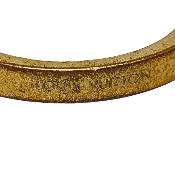 ルイ ヴィトン チャーミー リング 指輪 #M M75482 ゴールド メッキ フェイクパール レディース LOUIS VUITTON 【中古】