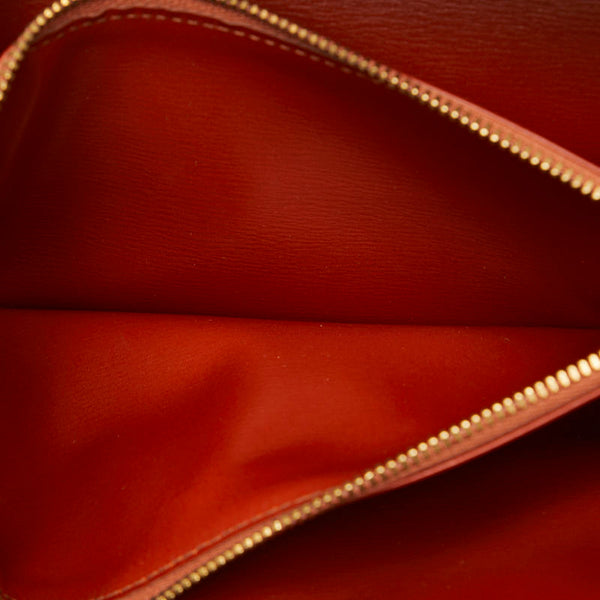 ルイ ヴィトン エピ ポシェット ポルトモネ クレディ 長財布 M63573 ケニアブラウン レザー レディース LOUIS VUITTON 【中古】
