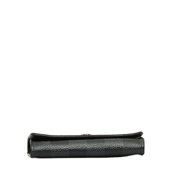 ルイ ヴィトン ダミエ グラフィット ミュルティクレ6 キーケース N62662 ブラック PVC レザー メンズ LOUIS VUITTON 【中古】