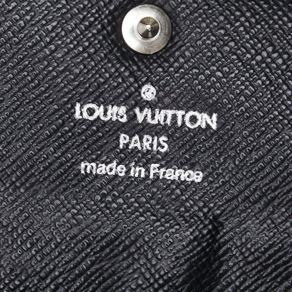 ルイ ヴィトン ダミエ グラフィット ミュルティクレ6 キーケース N62662 ブラック PVC レザー メンズ LOUIS VUITTON 【中古】