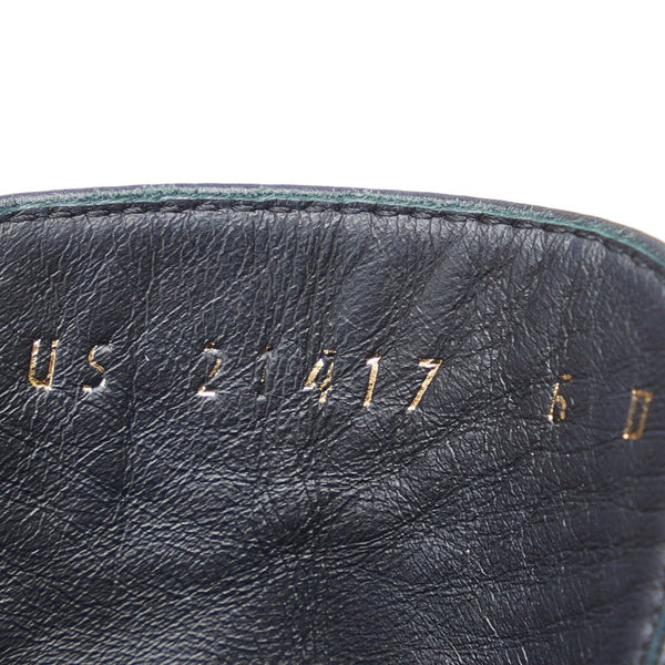 サルヴァトーレフェラガモ ガンチーニ パンプス 6 732891 ブラック レザー レディース Salvatore Ferragamo 【中古】