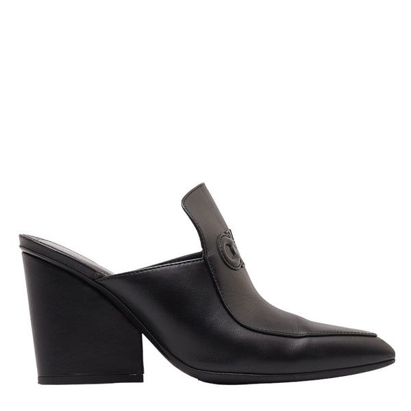 サルヴァトーレフェラガモ ガンチーニ パンプス 6 732891 ブラック レザー レディース Salvatore Ferragamo 【中古】