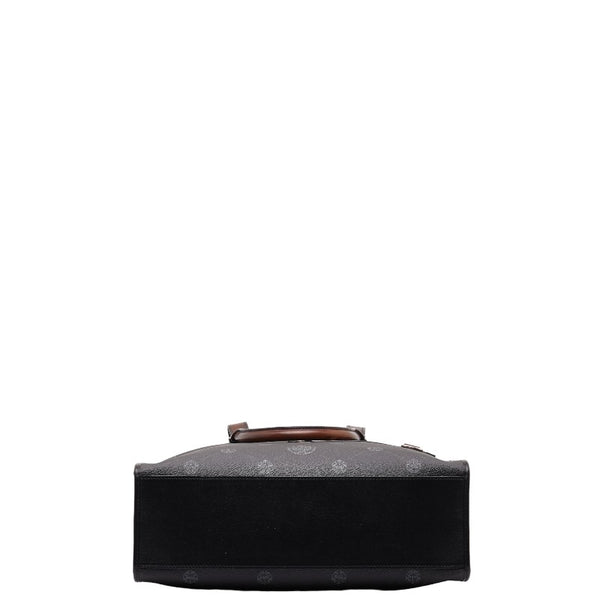 ベルルッティ ウリス スモール ハンドバッグ トートバッグ 2WAY ブラック ブラウン PVC レザー メンズ Berluti 【中古】