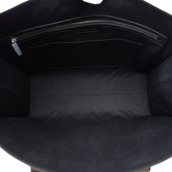 ベルルッティ ウリス スモール ハンドバッグ トートバッグ 2WAY ブラック ブラウン PVC レザー メンズ Berluti 【中古】