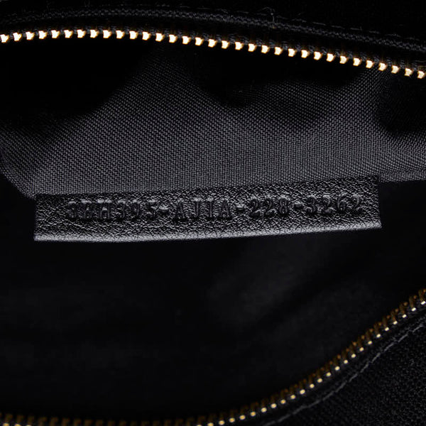 フェンディ ×VERSACA ヴェルサーチ FENDACE フェンダーチェ ラ メデューサ 総柄 トートバッグ ショルダーバッグ 2WAY 8BH395 ブラック イエロー キャンバス レディース FENDI 【中古】