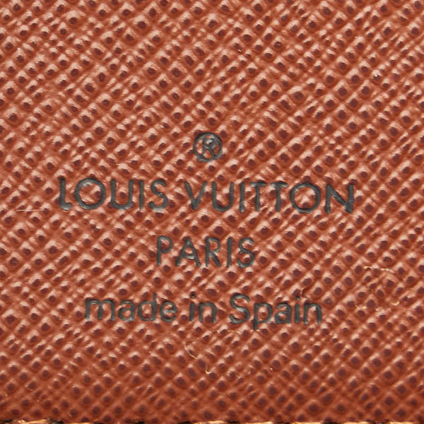 ルイ ヴィトン モノグラム ポルトフォイユコアラ 二つ折り財布 M58013 ブラウン PVC レザー レディース LOUIS VUITTON 【中古】