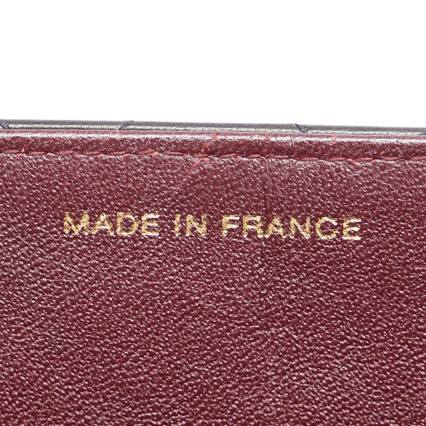 シャネル マトラッセ25 ココマーク チェーン ショルダーバッグ ブラック ラムスキン レディース CHANEL 【中古】