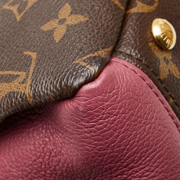 ルイ ヴィトン モノグラム パラスBB ハンドバッグ ショルダーバッグ 2WAY M41634 グレープ ピンク PVC レザー レディース LOUIS VUITTON 【中古】