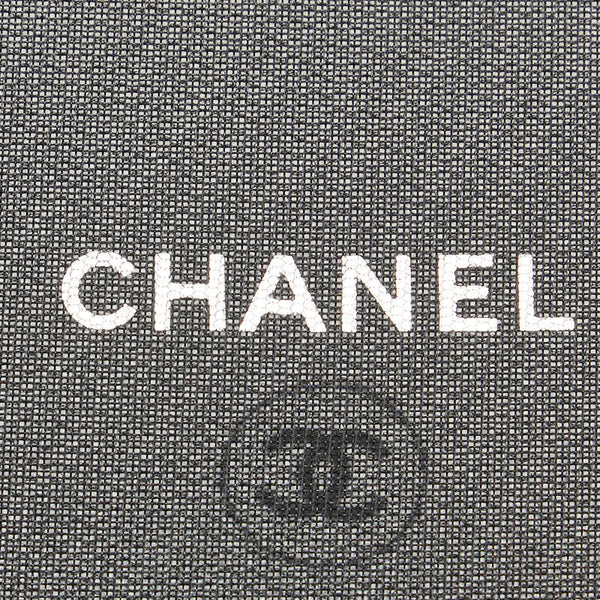シャネル ココマーク ポーチ マルチケース 小物入れ ブラック ナイロン レディース CHANEL 【中古】