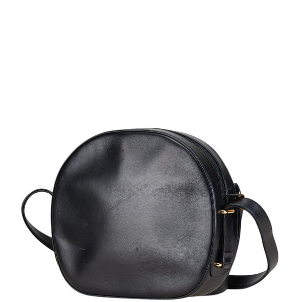 カルティエ サファイア ショルダーバッグ ブラック レザー レディース CARTIER 【中古】