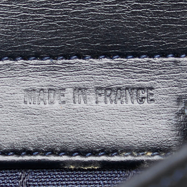 カルティエ サファイア ショルダーバッグ ブラック レザー レディース CARTIER 【中古】