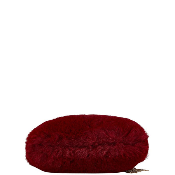 ジミーチュウ チェーン ショルダーバッグ ハンドバッグ ファー レディース JIMMY CHOO 【中古】