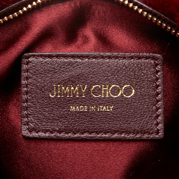 ジミーチュウ チェーン ショルダーバッグ ハンドバッグ ファー レディース JIMMY CHOO 【中古】