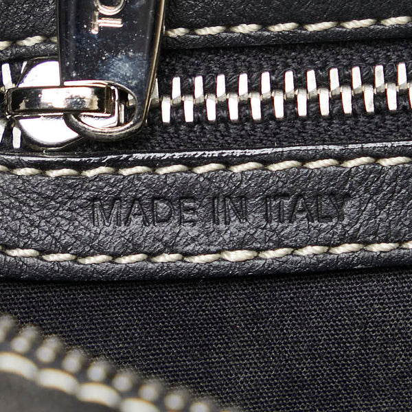 トッズ ショルダーバッグ ハンドバッグ ミニ ボストンバッグ 2WAY ブラック レザー レディース TOD’S 【中古】
