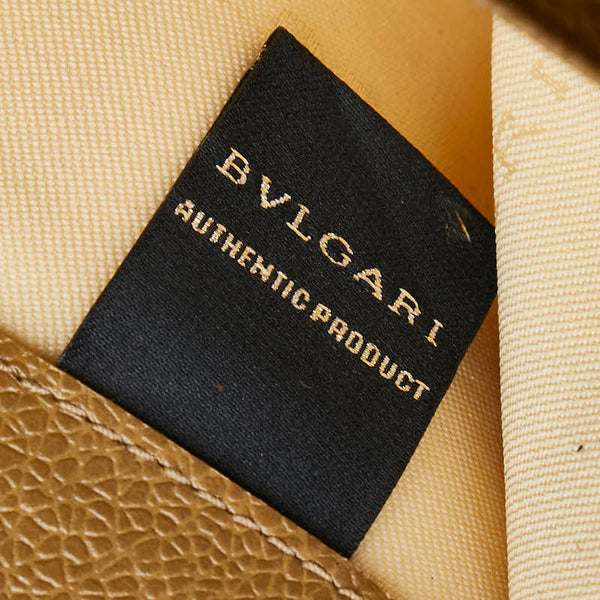 ブルガリ ミレリゲ 長財布 ホワイト レザー レディース BVLGARI 【中古】
